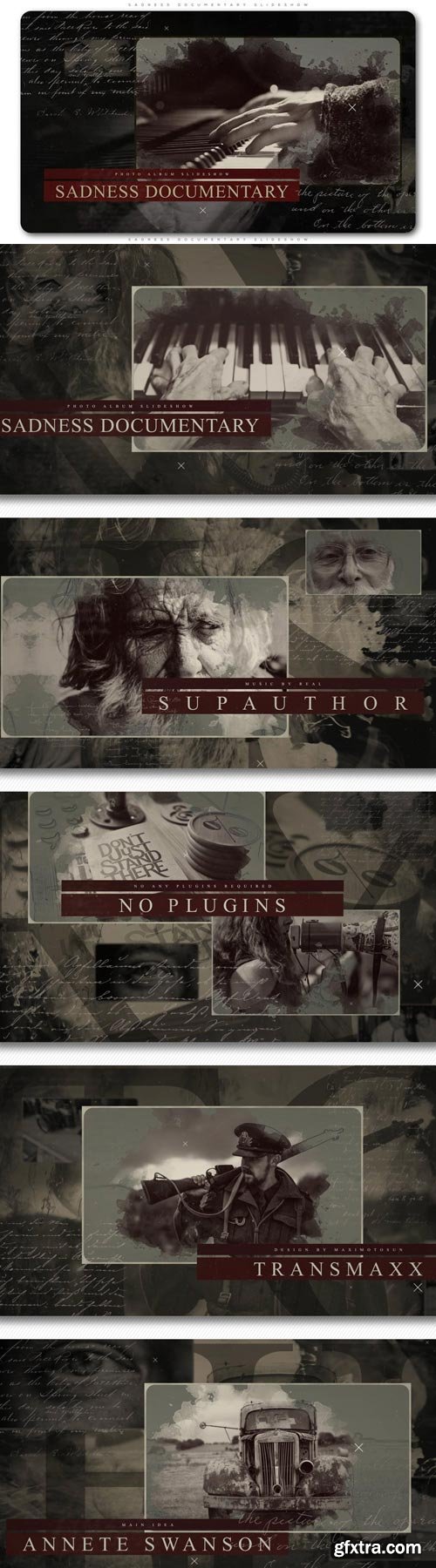 Videohive - Sadness Documentary Slideshow - 21759841