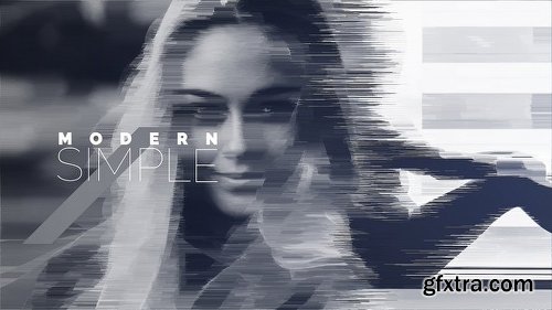 Videohive Glitch Loop Opener 19475959