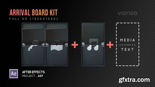 Videohive Arrival Board Kit 21668699