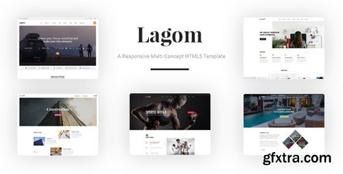 ThemeForest - Lagom v1.0 - A Responsive Multi Concept HTML5 Template - 22062264