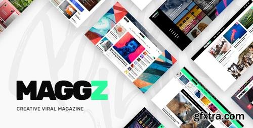 ThemeForest - Maggz v1.1 - A Creative Viral Magazine and Blog Theme - 21072194