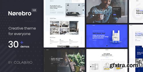 ThemeForest - Norebro v1.2.6 - Creative Multipurpose WordPress Theme - 20834703