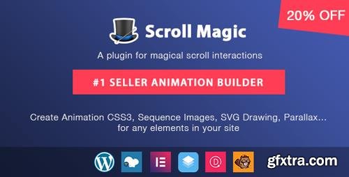 CodeCanyon - Scroll Magic Wordpress v3.3.1.1 - Scrolling Animation Builder Plugin - 19418234