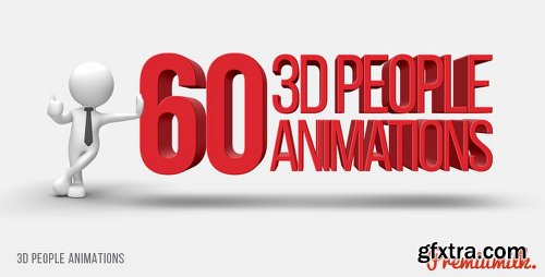 Videohive 3D People Animations 14993131