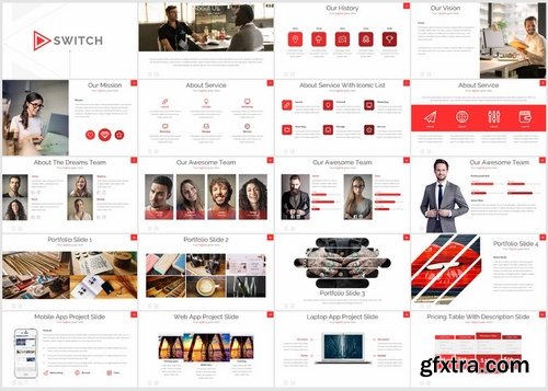 SWITCH - POWERPOINT TEMPLATE