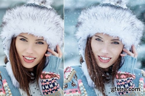 Snow Effect Photoshop Action