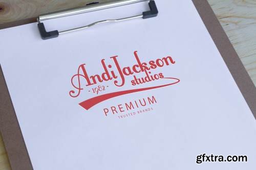 Paper Logo Mock Up Vol 4