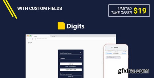 CodeCanyon - Digits v5.2.4 - WordPress Mobile Number Signup and Login - 19801105