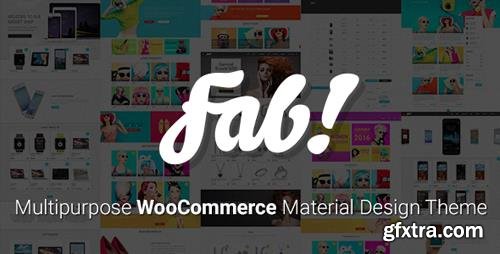 ThemeForest - FAB! v1.10.2 - Material Design WooCommerce WordPress Theme - 14898795