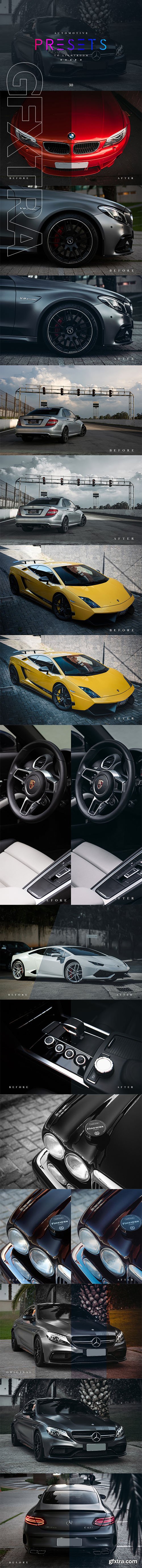 CreativeMarket - Automotive Lightroom Presets 3.0 2636262