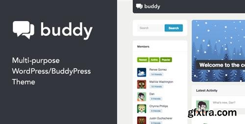 ThemeForest - Buddy v2.18.1 - Multi-Purpose WordPress/BuddyPress Theme - 3506362