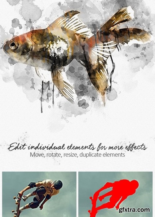 GraphicRiver - Ink Art Photoshop Action 18157633