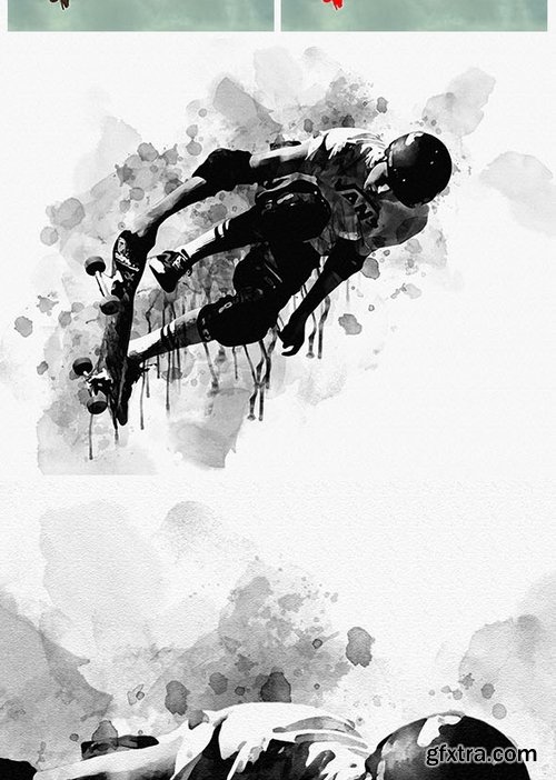 GraphicRiver - Ink Art Photoshop Action 18157633