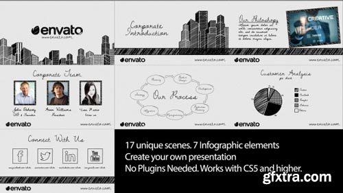 Videohive - Sketch Corporate Video Pack - 12326488