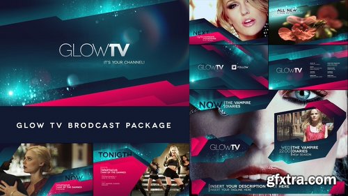 Videohive Glow TV Broadcast Package 4520753