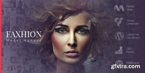 ThemeForest - Faxhion v1.3.7 - Model Agency WordPress Theme - 14163526