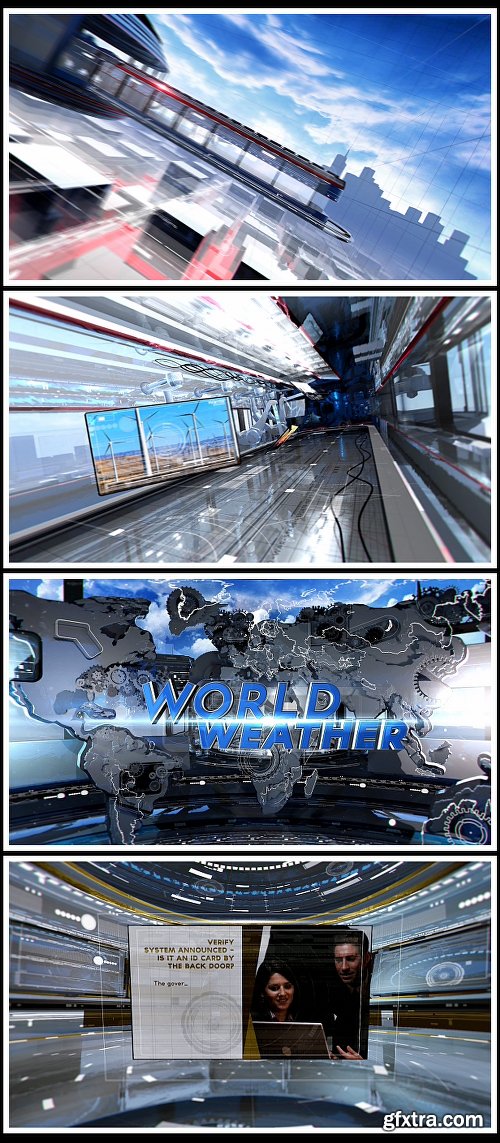 Videohive World News Broadcast Package 9448821