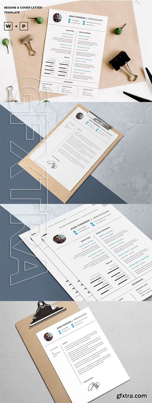 CreativeMarket - Resume 2636778