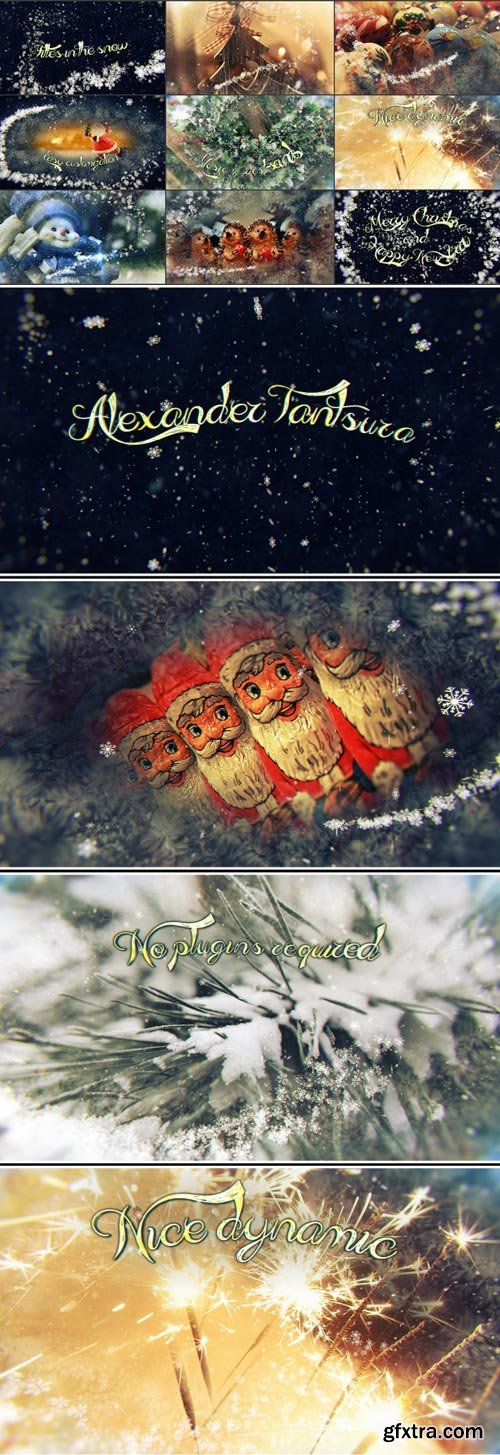 Videohive - Titles in the Snow - 13731563