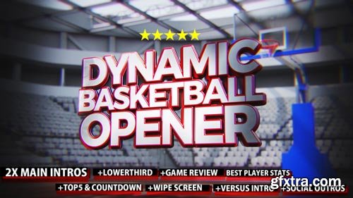 Videohive - Dynamic Basketball Opener/Intro - 21347064