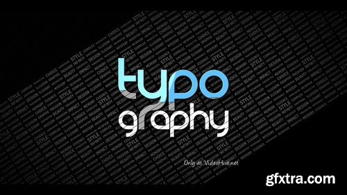 Videohive Typography Reveal 4275395