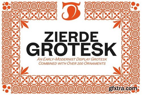 Zierde Grotesk Font Family