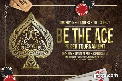 Poker Tournament Flyer