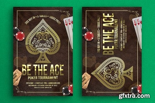 Poker Tournament Flyer