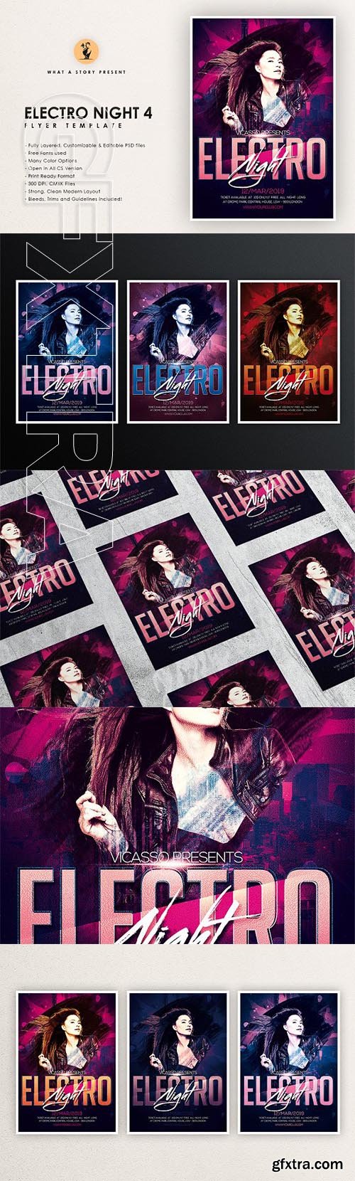 CreativeMarket - Electro Night 4 2659230