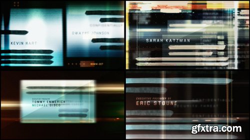 Videohive Top Secret movie title 4K 18269681