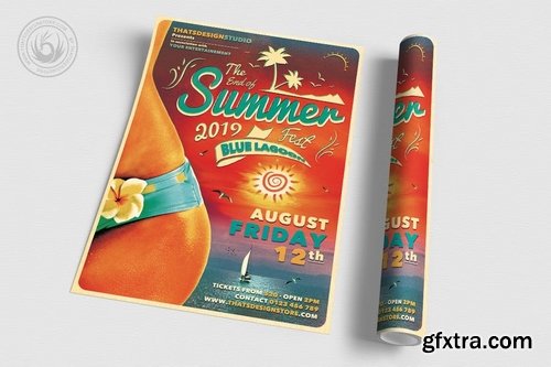 GraphicRiver - Summer Fest Flyer Template V4 14121849