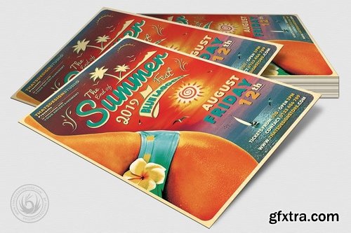 GraphicRiver - Summer Fest Flyer Template V4 14121849