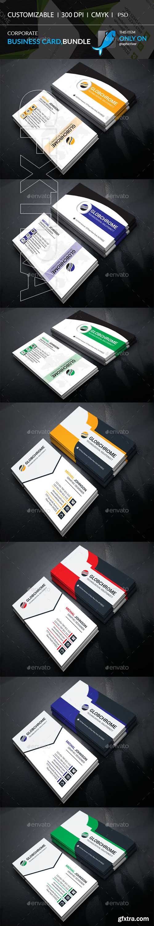 Graphicriver - Corporate Business Card Bundle 21953546