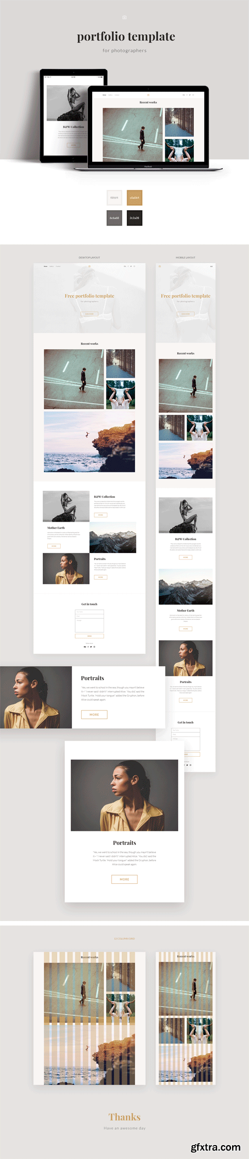 Creativefabrica - Portfolio Template 441699