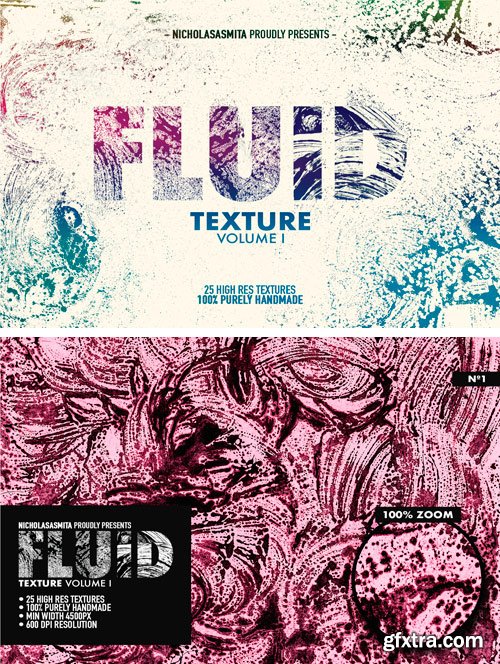 Handmade Fluid Texture Pack