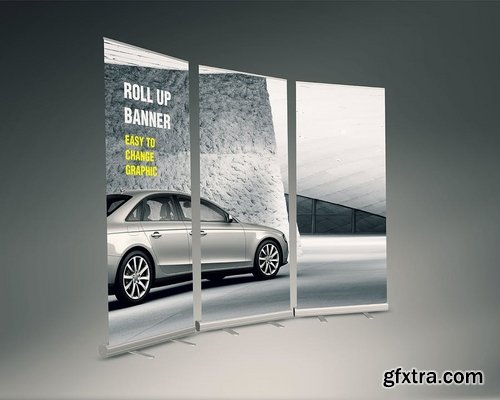 Roll-up Banner Mock-up