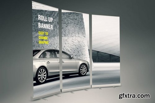 Roll-up Banner Mock-up