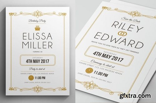 Simple Elegant Invitation