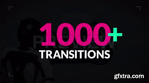 1000+ Transitions Mega Collection Pack 85815