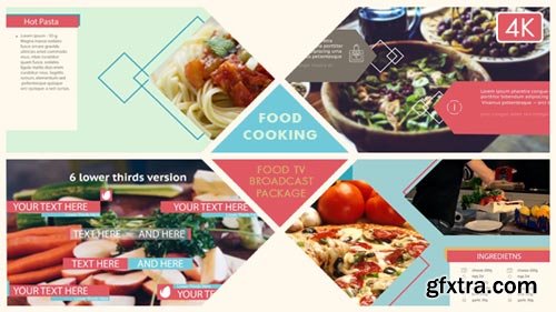 Videohive - Food Broadcast Package - 17997276