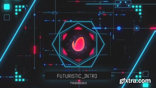 Videohive - Futuristic intro - 19414709