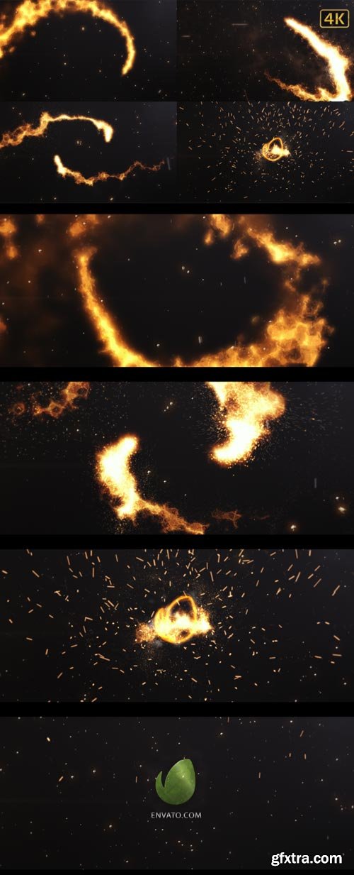 Videohive - Fire Logo Cinematic - 19490181