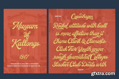 MIlestone Font Family - 3 Fonts