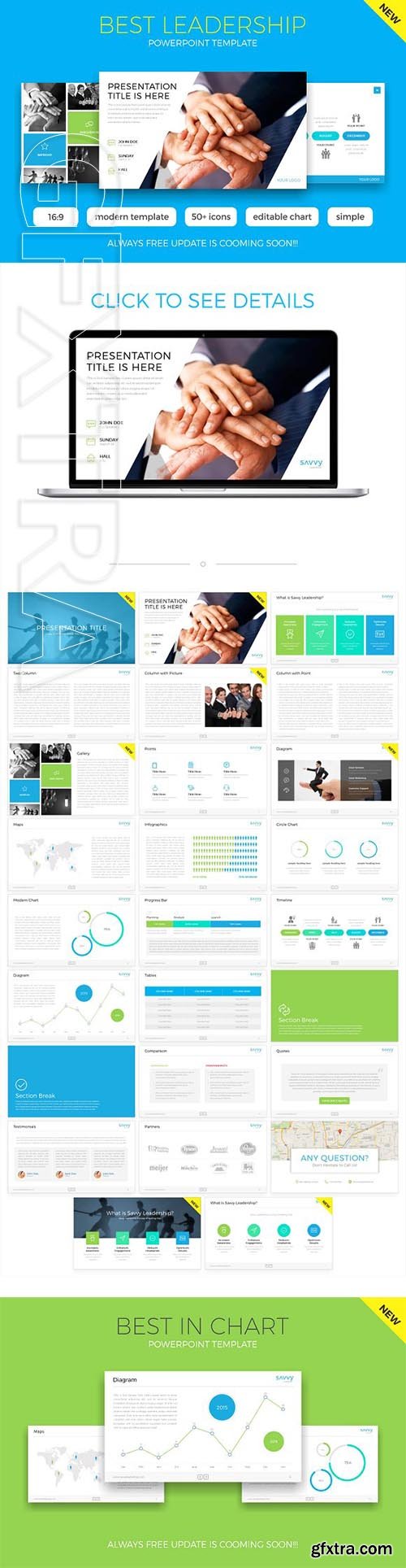 CreativeMarket - Best Leadership Powerpoint Template