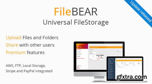 CodeCanyon - FileBear v1.5 - Premium File Sharing - 20583563