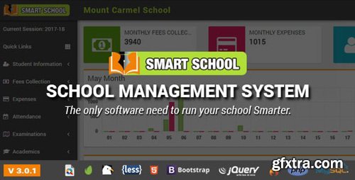 CodeCanyon - Smart School v3.0.1 - School Management System - 19426018