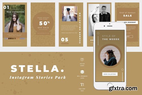 Stella Instagram Story Templates