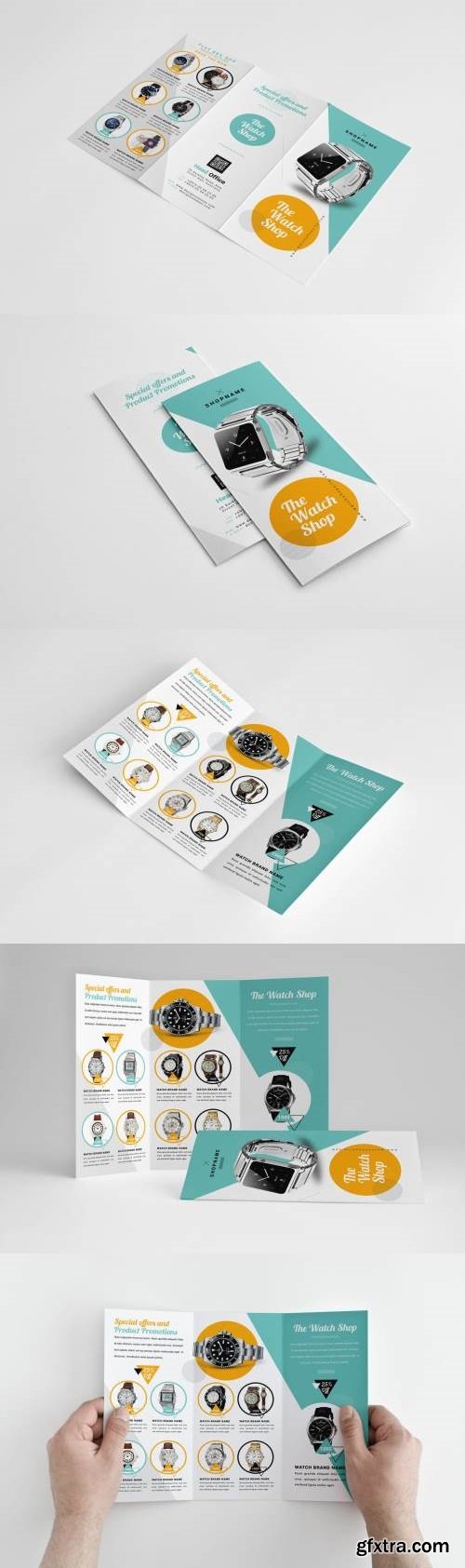 Watch Store Trifold Brochure