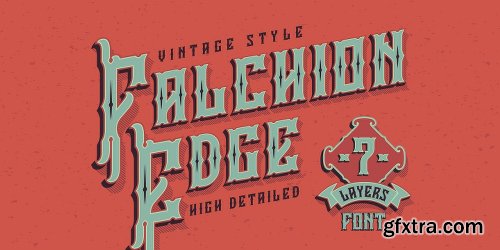 Falchion Edge Font Family