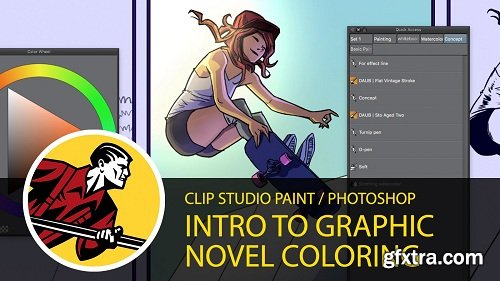 Intro to Graphic Novel Coloring